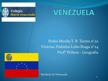 VENEZUELA Pedro Murilo T. B. Torres n°20