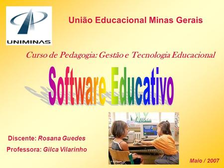 Software Educativo União Educacional Minas Gerais