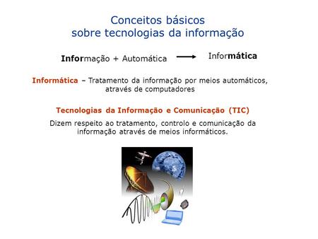 Tecnologias da Informação e Comunicação (TIC)