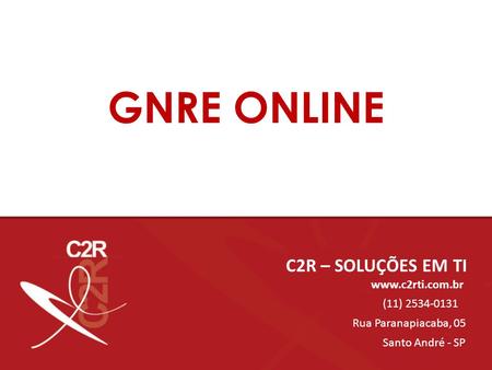 GNRE ONLINE C2R – SOLUÇÕES EM TI  (11)