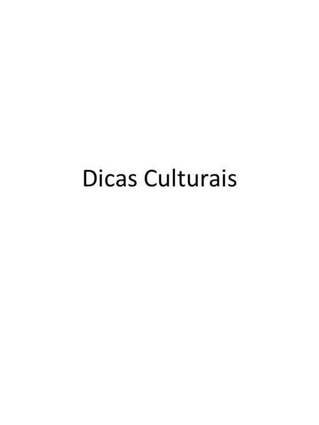 Dicas Culturais. Cultura Livre SP Com objetivo de transformar os parques da capital em verdadeiros palcos de música, dança, teatro e circo, o Cultura.
