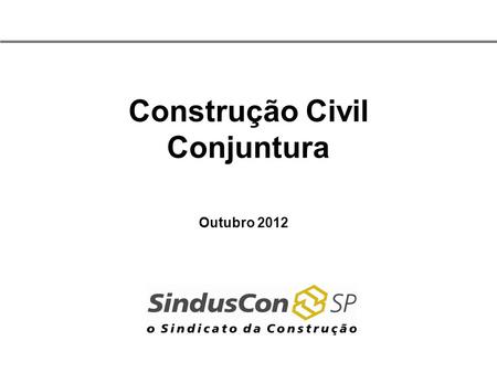 Construção Civil Conjuntura