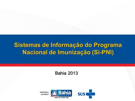 Sistemas de Informação do Programa Nacional de Imunização (Si-PNI)