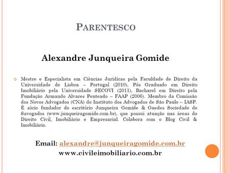 Alexandre Junqueira Gomide