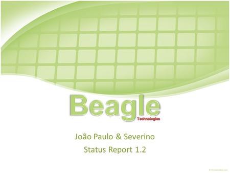 João Paulo & Severino Status Report 1.2