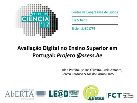 Avaliação Digital no Ensino Superior em Portugal: