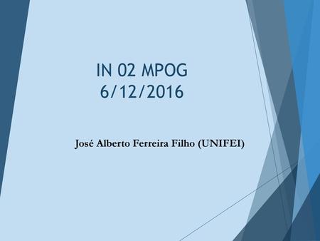 José Alberto Ferreira Filho (UNIFEI)