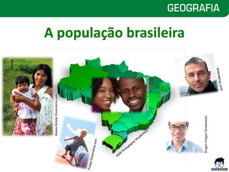 A população brasileira