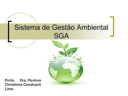 Sistema de Gestão Ambiental SGA