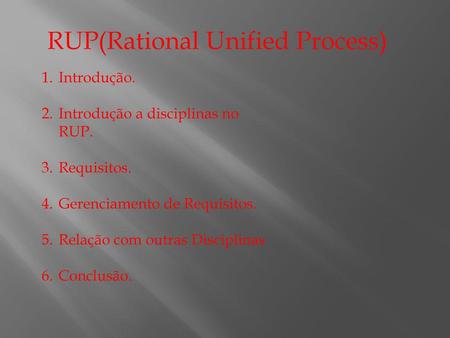 RUP(Rational Unified Process)