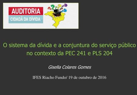 IFES Riacho Fundo/ 19 de outubro de 2016