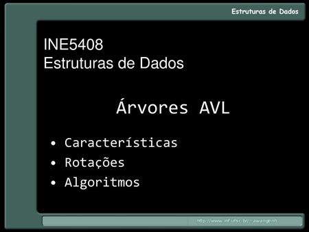 INE5408 Estruturas de Dados
