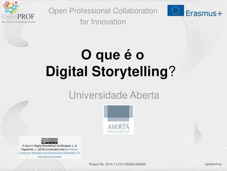O que é o Digital Storytelling?