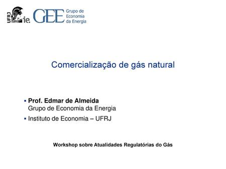Comercialização de gás natural
