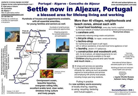 Settle now in Aljezur, Portugal