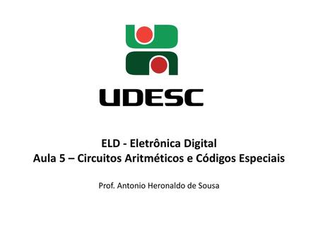 ELD - Eletrônica Digital