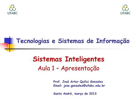 Tecnologias e Sistemas de Informação