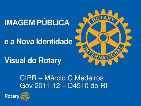 e a Nova Identidade Visual do Rotary