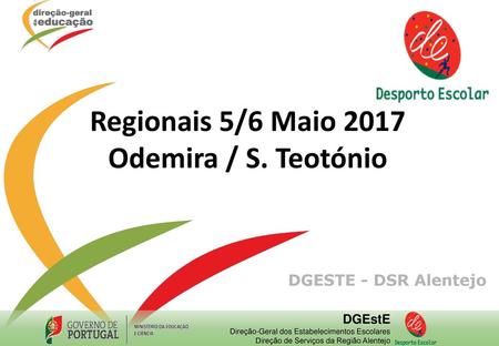 Regionais 5/6 Maio 2017 Odemira / S. Teotónio