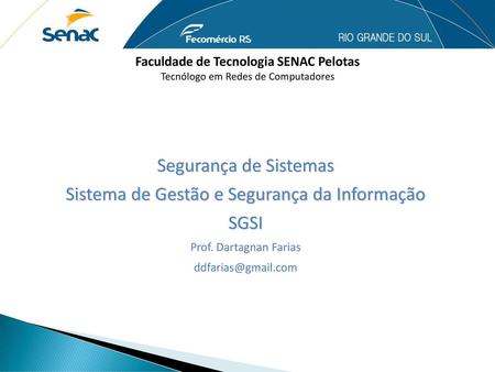 Faculdade de Tecnologia SENAC Pelotas