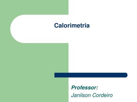 Professor: Janilson Cordeiro