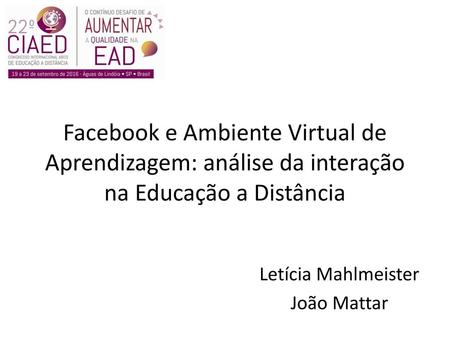 Letícia Mahlmeister João Mattar
