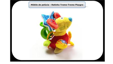 Móbile de pelúcia - Ratinho Treme-Treme Playgro