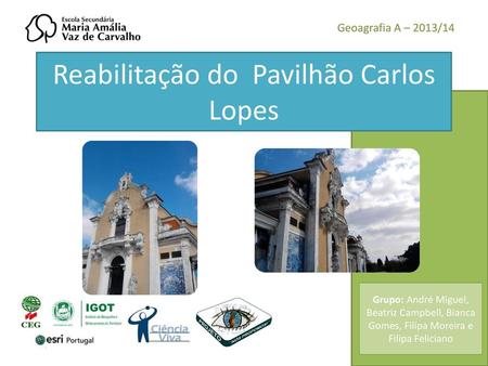Reabilitação do Pavilhão Carlos Lopes