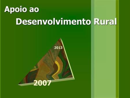 Desenvolvimento Rural