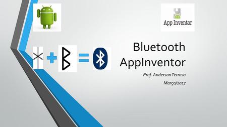 Bluetooth AppInventor