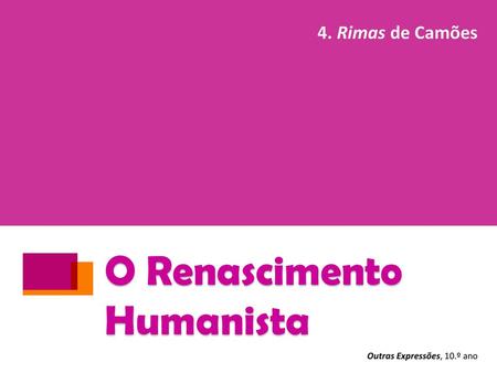 O Renascimento Humanista