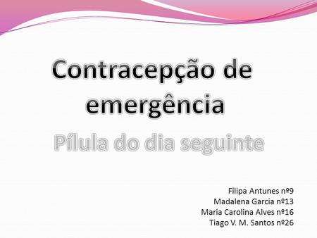 Contracepção de emergência