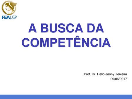 Prof. Dr. Helio Janny Teixeira 09/06/2017