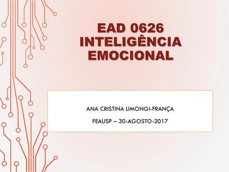 EAD 0626 Inteligência Emocional
