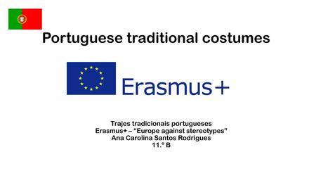 Portuguese traditional costumes