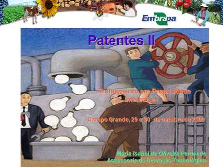 Patentes II Treinamento em Propriedade Intelectual