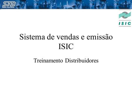 Sistema de vendas e emissão ISIC