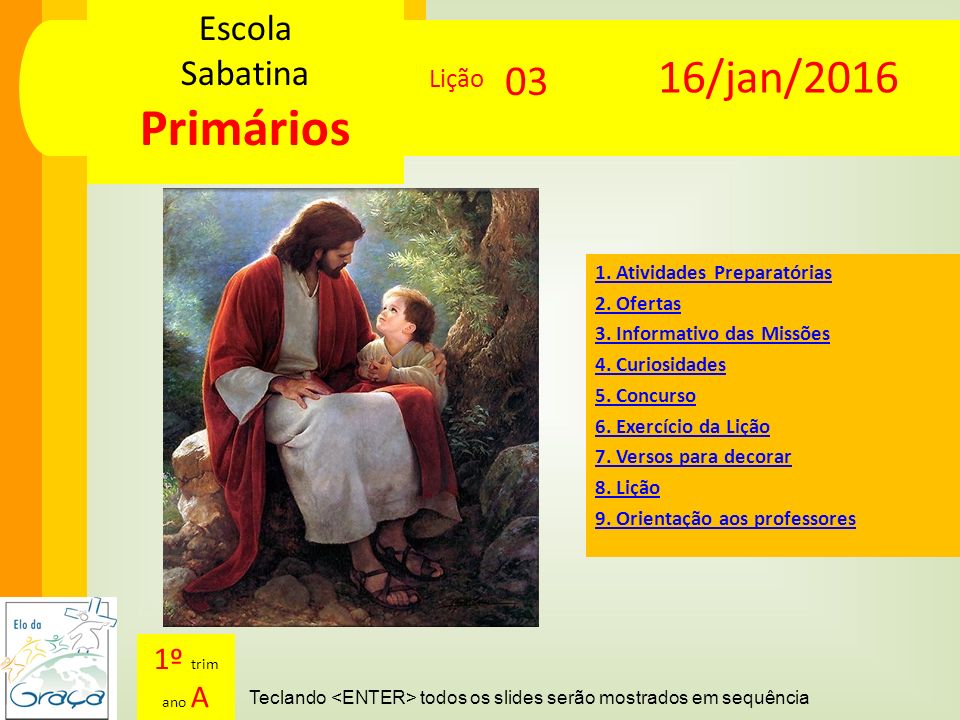 Selos: Elo da Graça - Downloads de Materiais Adventistas