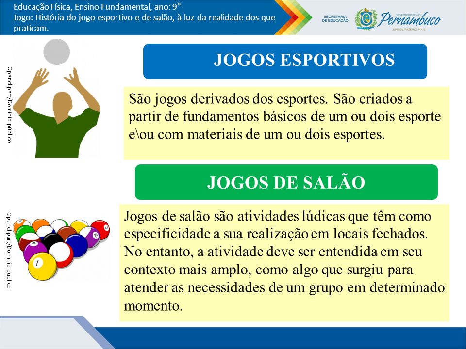 Jogos populares, jogos de salão e jogos esportivos / 1 ano / CETI