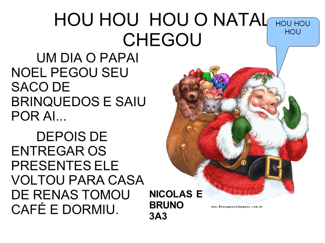 Feliz natal! Luis Daniel 3a1 - ppt video online carregar