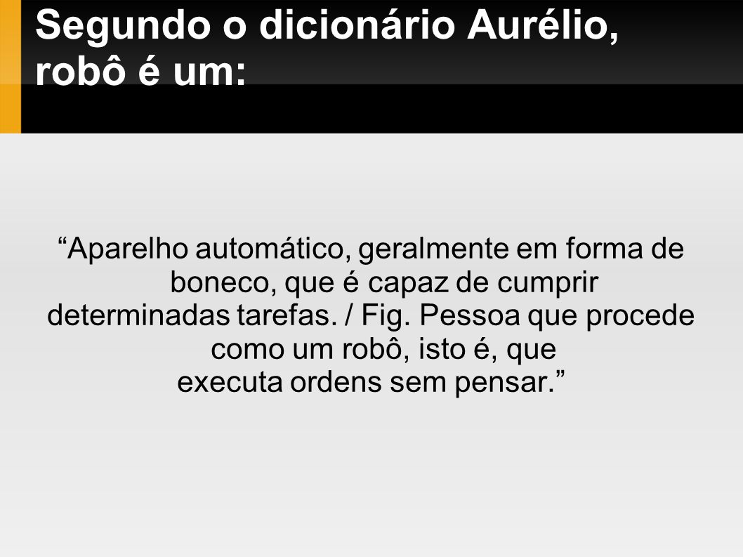 História Dos Robôs Espaço CIência Ppt Carregar