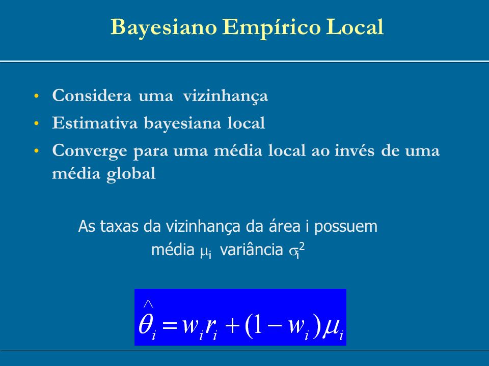Bayesiano Empírico Local