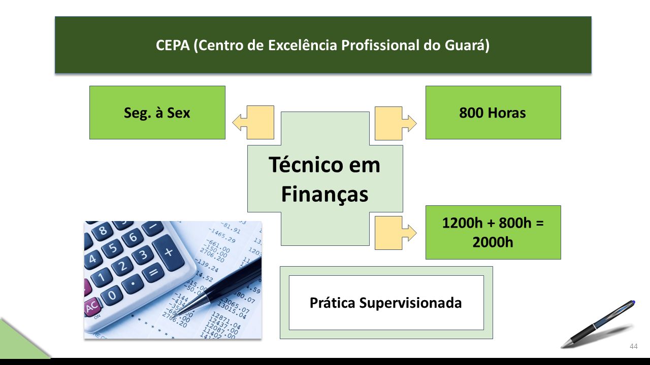 Técnico em Finanças CEPA (Centro de Excelência Profissional do Guará)