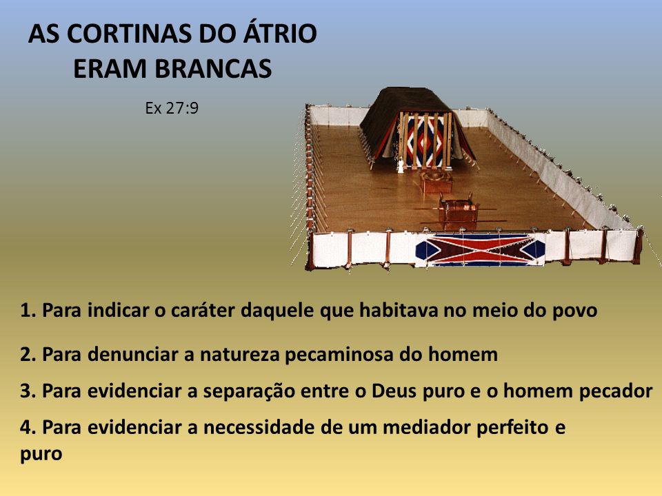 O TABERNÁCULO A Sombra de Cristo. - ppt video online carregar