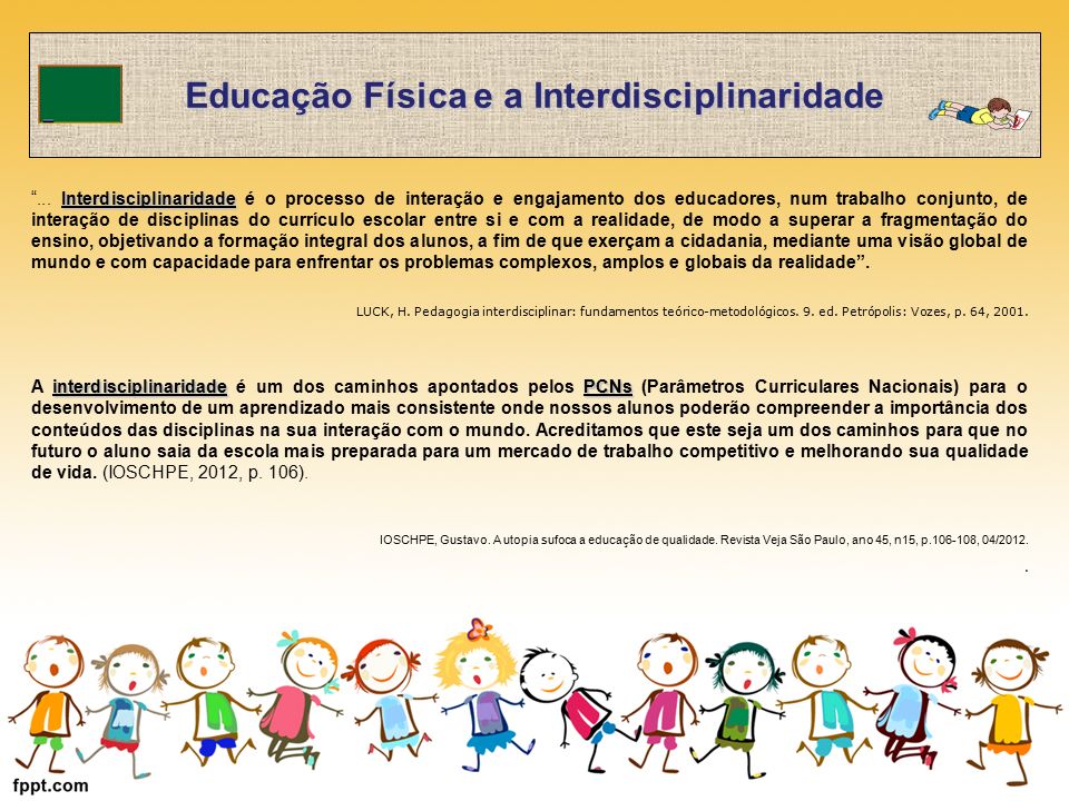 EDUCAÇÃO FÍSICA INTERDISCIPLINAR