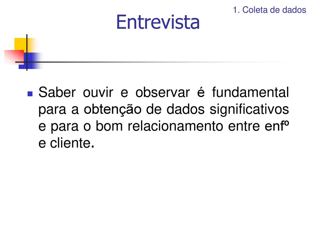 ANAMNESE (COLETA DE DADOS) - ppt carregar