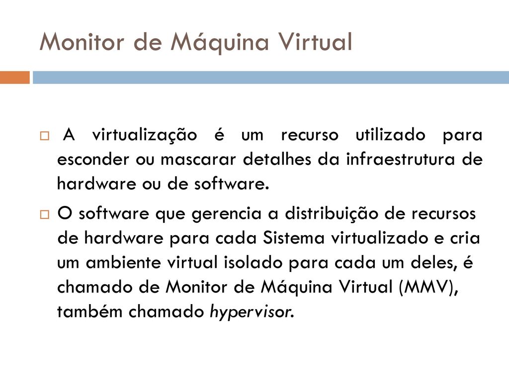 Monitor de Máquina Virtual