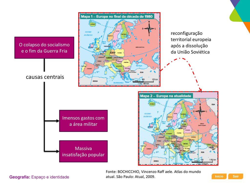 reconfiguração territorial europeia após a dissolução da União Soviética