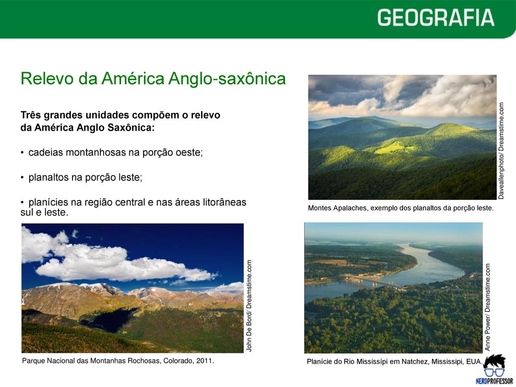 Tipos de vegetação da América Anglo-Saxônica - Brasil Escola