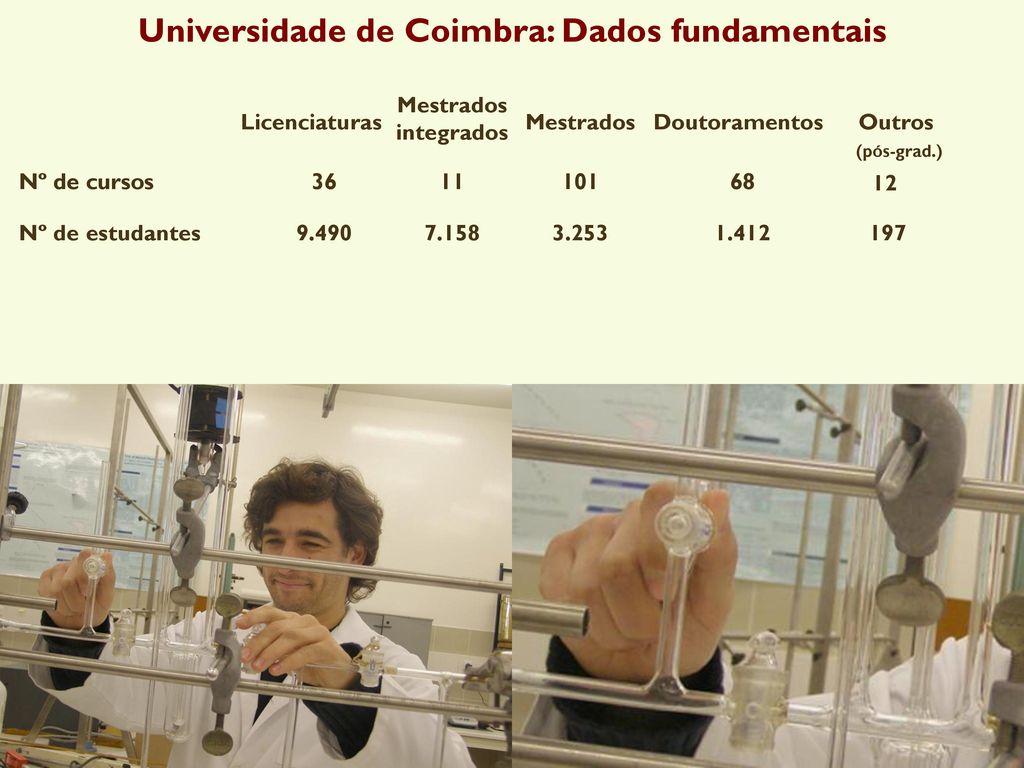 Universidade de Coimbra: Dados fundamentais